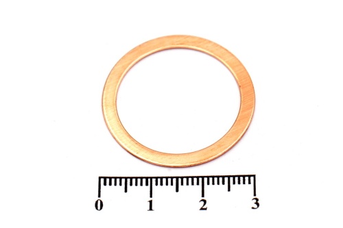 Шайба медная 24х30х0.5