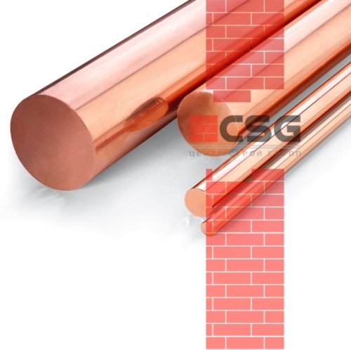 Круг медный 140 прес, марка М1