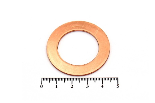 Шайба медная 27х42х1.5