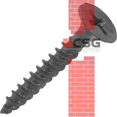 Саморез ГКЛ к дереву 3.5x41 фосфатированный, кг (7,50кг) арт.1225696 