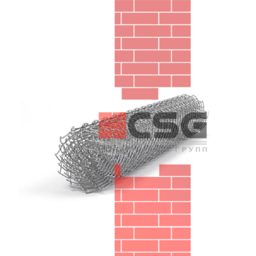 Сетка стальная сварная 50х4х500 оцинкованный, длина 2 м, толщина 4.00