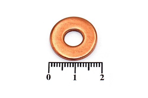 Шайба медная 7х18х2.0